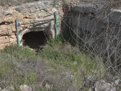 Grazie agli scatti di Alessandro De Luisi e di Giuseppe Lorusso possiamo vedere meglio l�accesso dell�ipogeo...